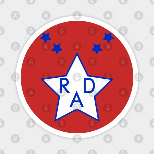 RAD Racing Cru Jersey Magnet by Tomorrowland Arcade